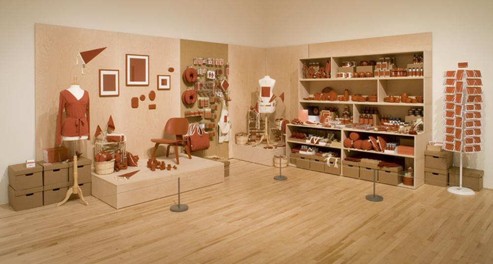 Store items in orange.
