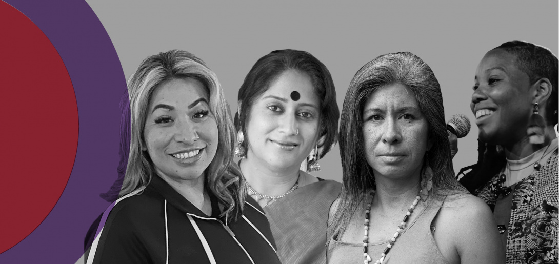 Headshots of women.