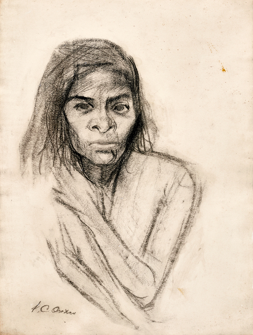Portrait of woman, date unknown