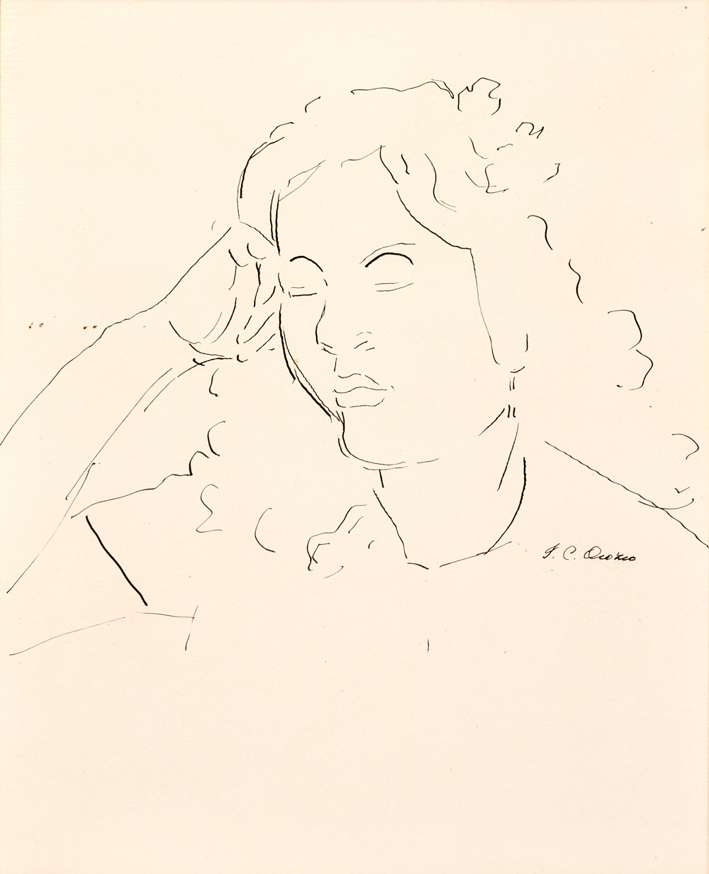 Portrait of Alinia, ca. 1947