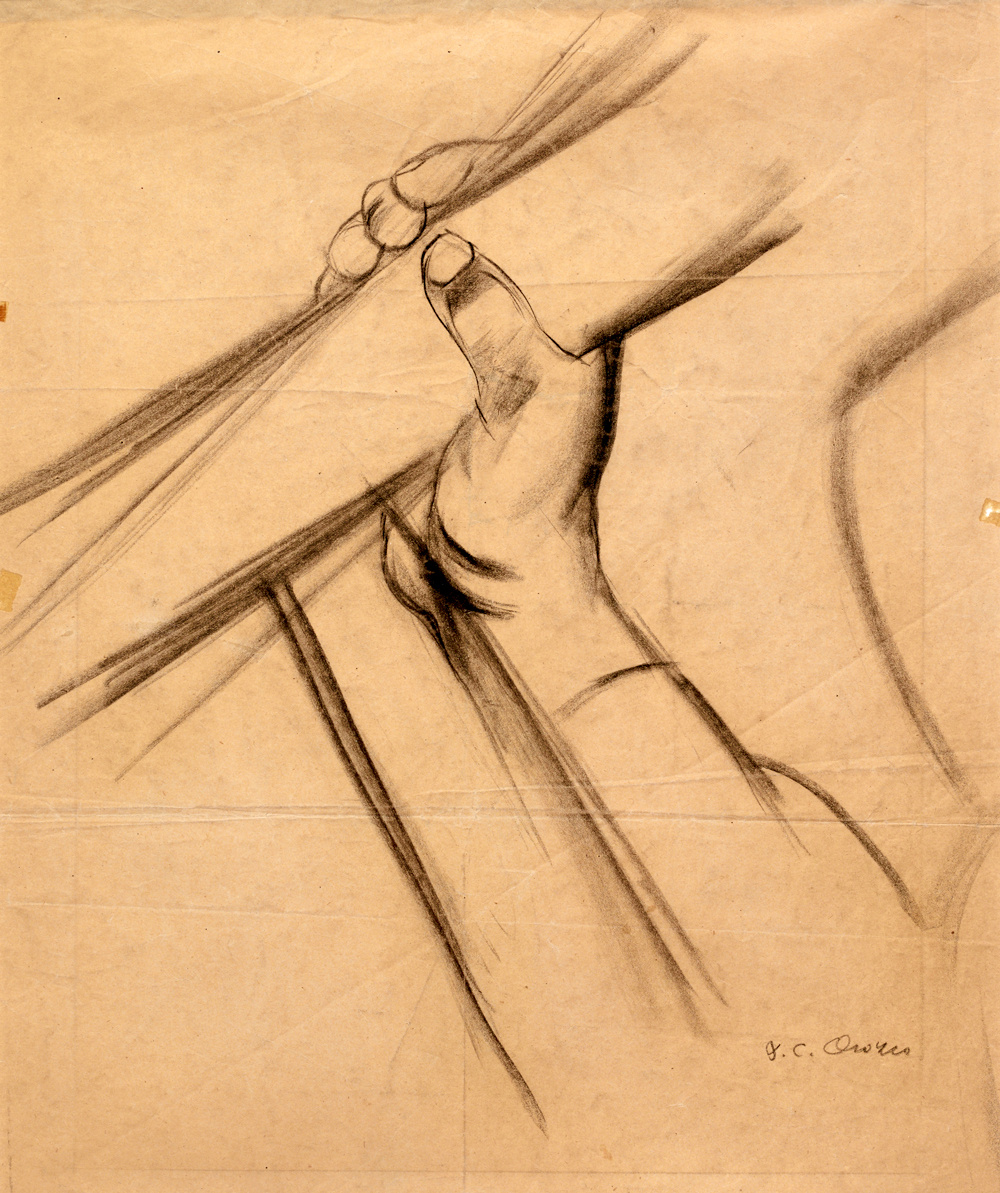Study of Wrist and Hand / Grasping the Branch, ca. 1923