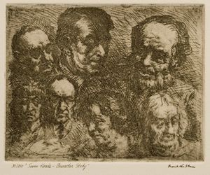 Image of Seven Heads- Character Study