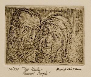 Image of Two Heads- Peasant Couple