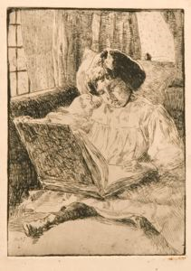 Image of Girl Reading