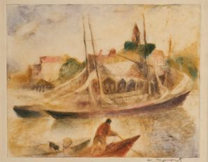 Image of Mooring Boats