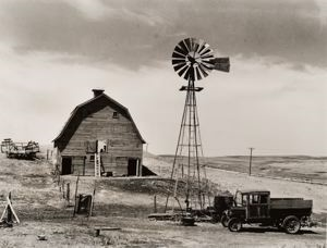 Image of Draught Area, Empty Farm, South Dakota