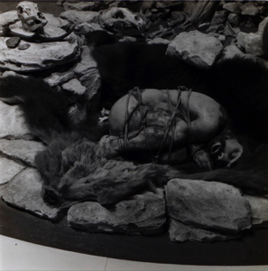 Image of Neanderthal Burial Site, from "Dioramas"
