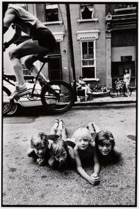 Image of Bike Jump, Cincinnati, Ohio, from the series Outside the Dream: Child Poverty in America