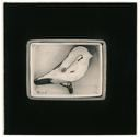 Image of Carved Bird Pin (verso) in Box