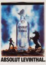 Image of Absolut Levinthal (From Absolut Vodka advertisement), 1989