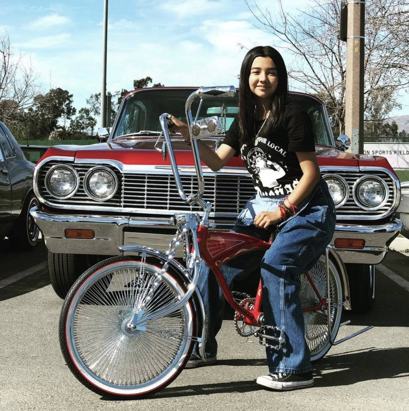 Girls discount lowrider bike