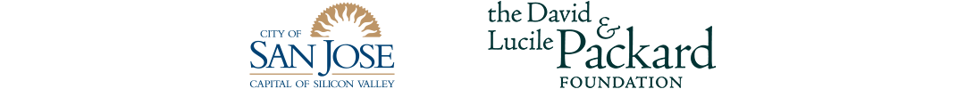 Thank you! Logos of the City of San José and the David Lucile and Packard Foundation