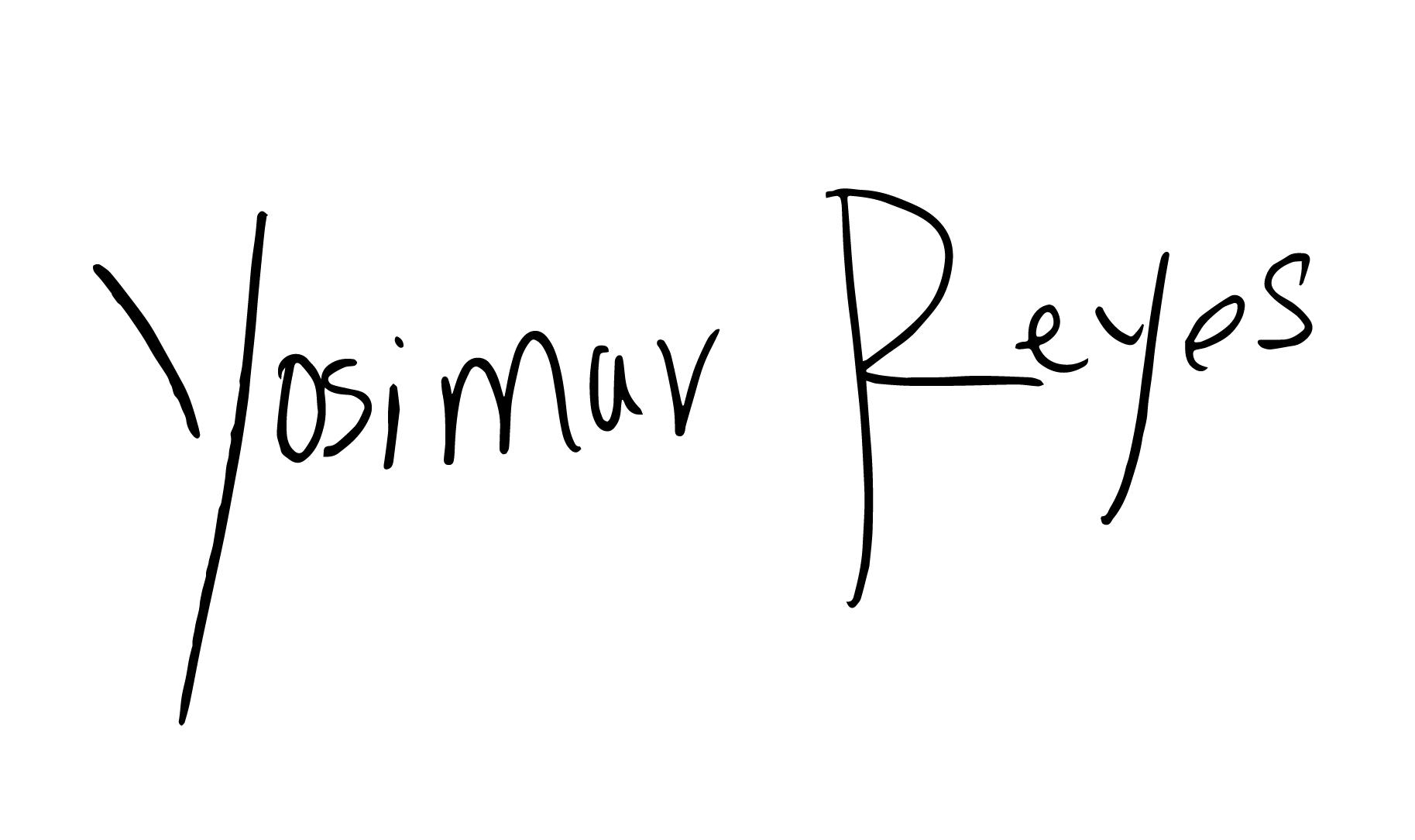 Yosi's signature